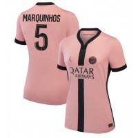 Paris Saint-Germain Marquinhos #5 Replica Third Shirt Ladies 2024-25 Short Sleeve